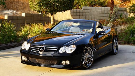 2003 Mercedes-Benz SL500 with Brabus Upgrades