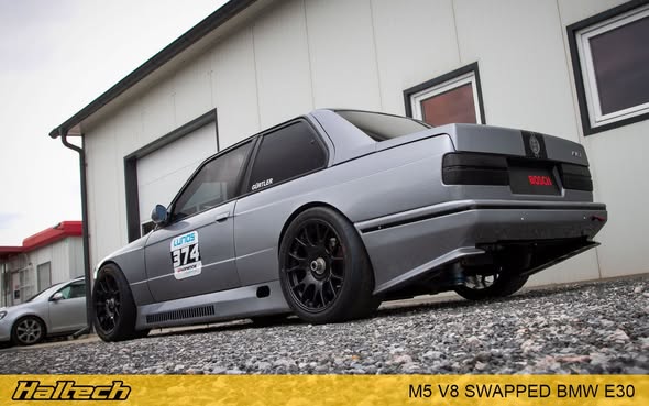 520hp V8-Powered BMW E30 Circuit Car