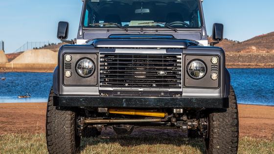 1987 Land Rover Defender 110 2.8L Turbodiesel by Roadside Werx