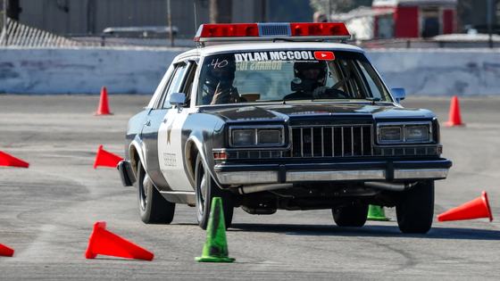 Turbocharged Dodge Diplomat Police Car by Dylan McCool
