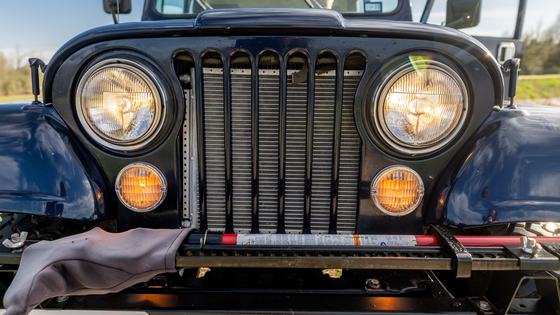 Modified 1985 Jeep CJ-7 with Rubicon Lift