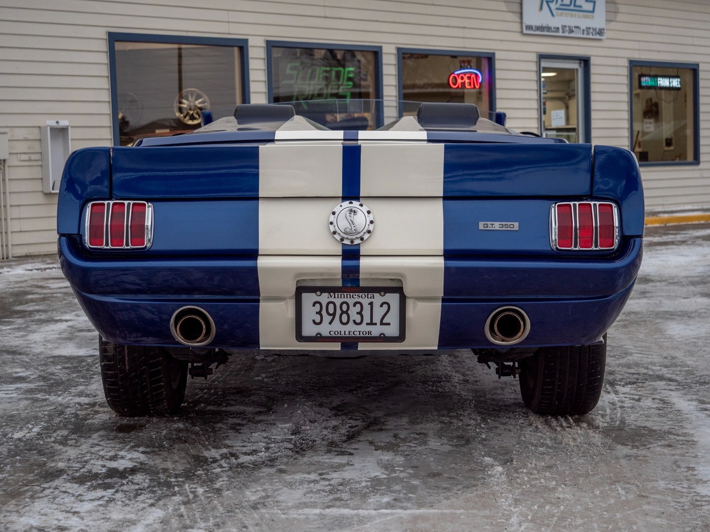 Roofless 1966 Ford Mustang Speedster Restomod