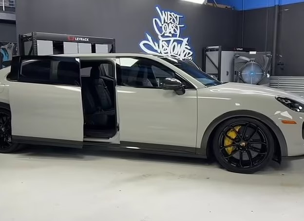 Mark Zuckerberg's Custom Porsche Cayenne Minivan by West Coast Customs