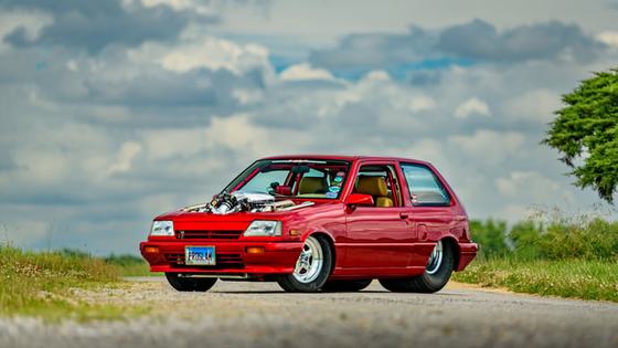 Twin Turbo LS-Powered 1987 Chevrolet Sprint Pro Street