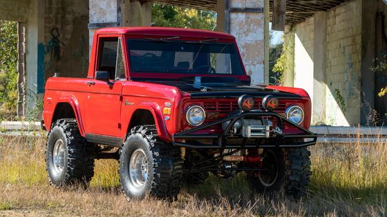 1970 Ford Bronco Half-Cab Pickup