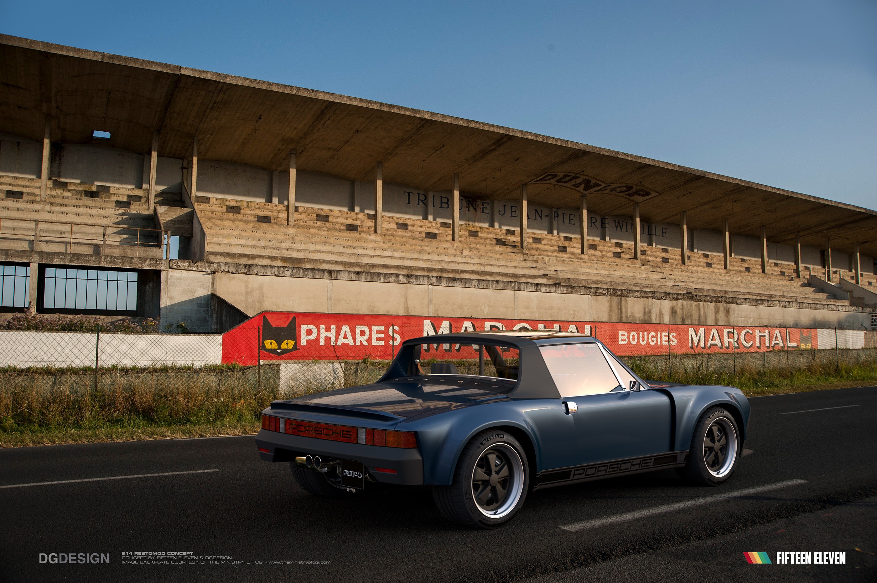 Widebody Porsche 914 with Cayman S Boxer Engine