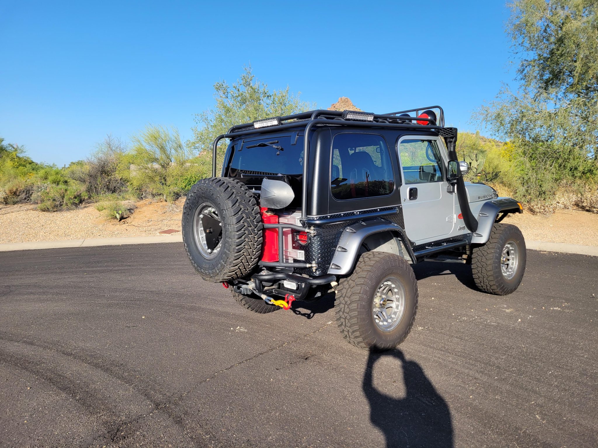 Modified Jeep Wrangler TJ Tomb Raider Edition