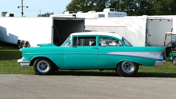 LS-Powered 1957 Chevy Drag Car