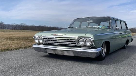 350-Swapped 1962 Chevrolet Bel Air Sleeper Wagon