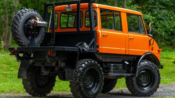 1979 Mercedes-Benz Unimog 421 Flatbed