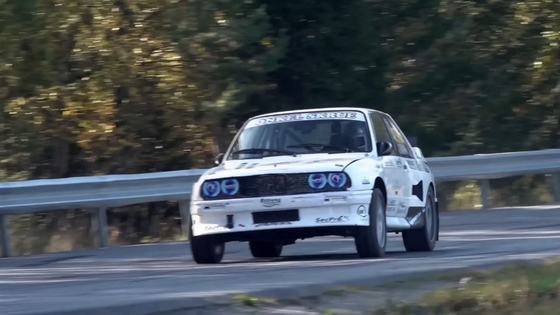 450hp Volvo-Powered BMW E30 Hill Climb Car