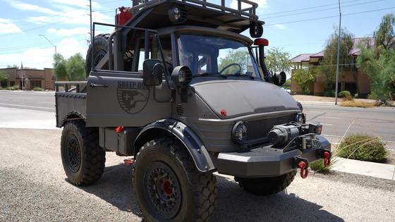 1987 Mercedes-Benz Unimog 419 by Combat Iron Conversions