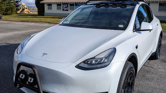 Off-Road Modified 2021 Tesla Model Y Long Range