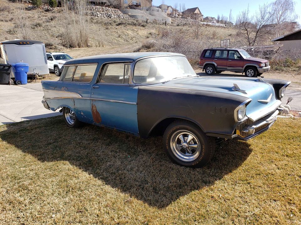 LS-Powered 1957 Chevrolet Bel Air Nomad Barn Find