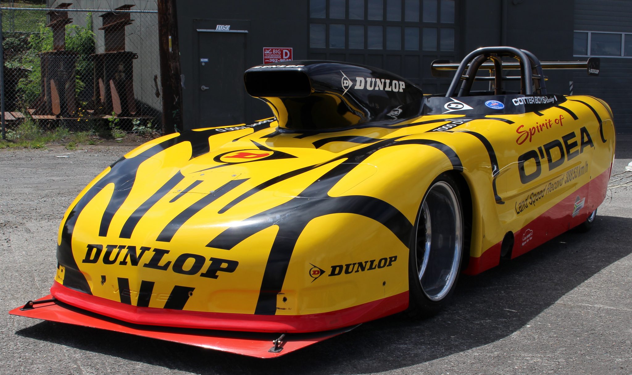 2002 Chevrolet Corvette-Style Land Speed Car by Spitzer Race Cars