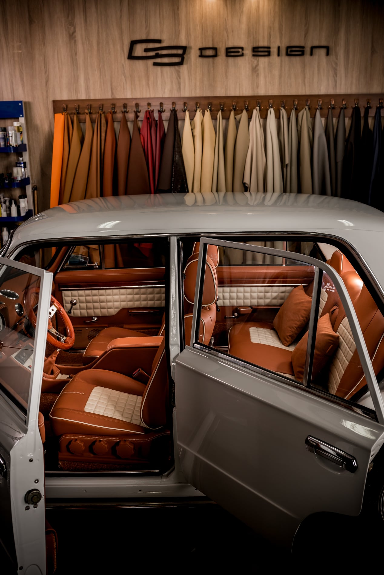 Luxury Restomod VAZ-2101 Lada Sedan by GB Design
