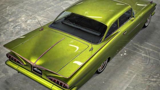 1959 Chevy Biscayne Restomod with Raceline Wheels