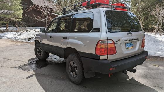 2001 Toyota Land Cruiser UZJ100