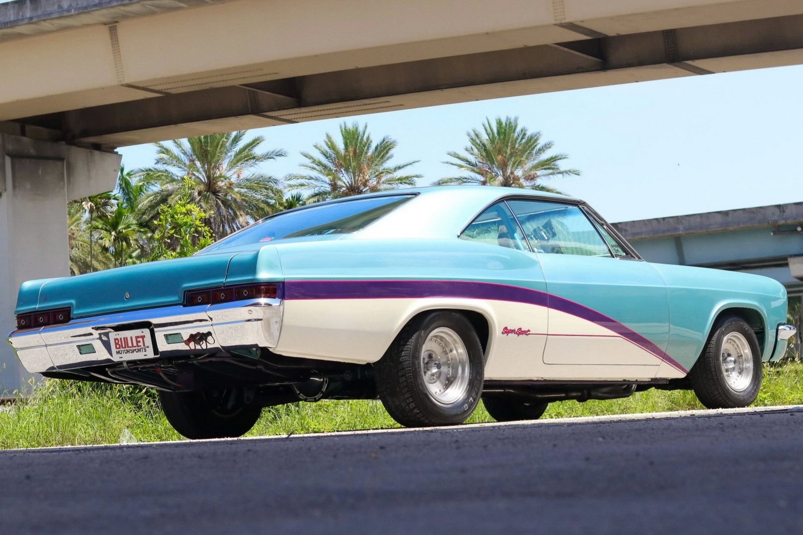 Restomod 1966 Chevrolet Impala SS with Miami Vice Aesthetic