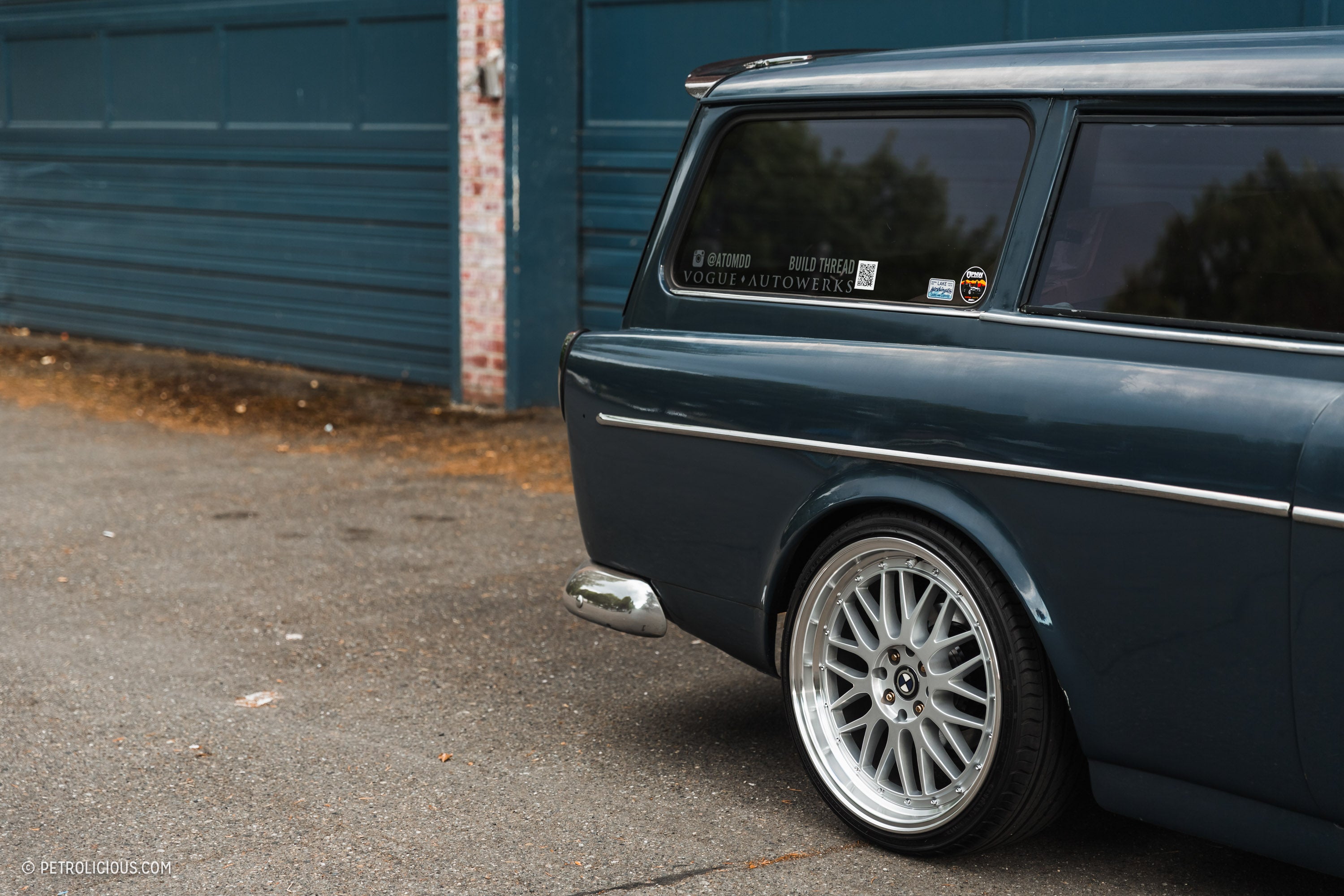 Volvo Amazon Wagon on BMW E30 Chassis