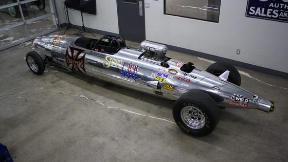 2004 Monster Garage West Coast Choppers Belly Tank Lakester