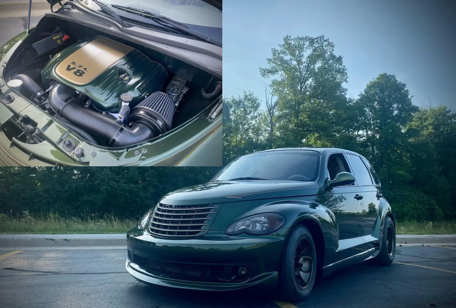 5.7L HEMI-Swapped Chrysler PT Cruiser by American Gasser