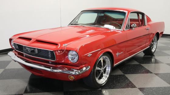 Supercharged 5.8L V8 1966 Ford Mustang Restomod