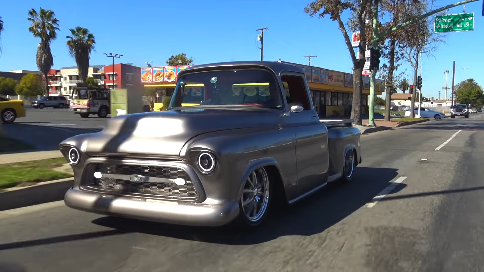 420hp 1956 Chevy 3100 Stepside Restomod