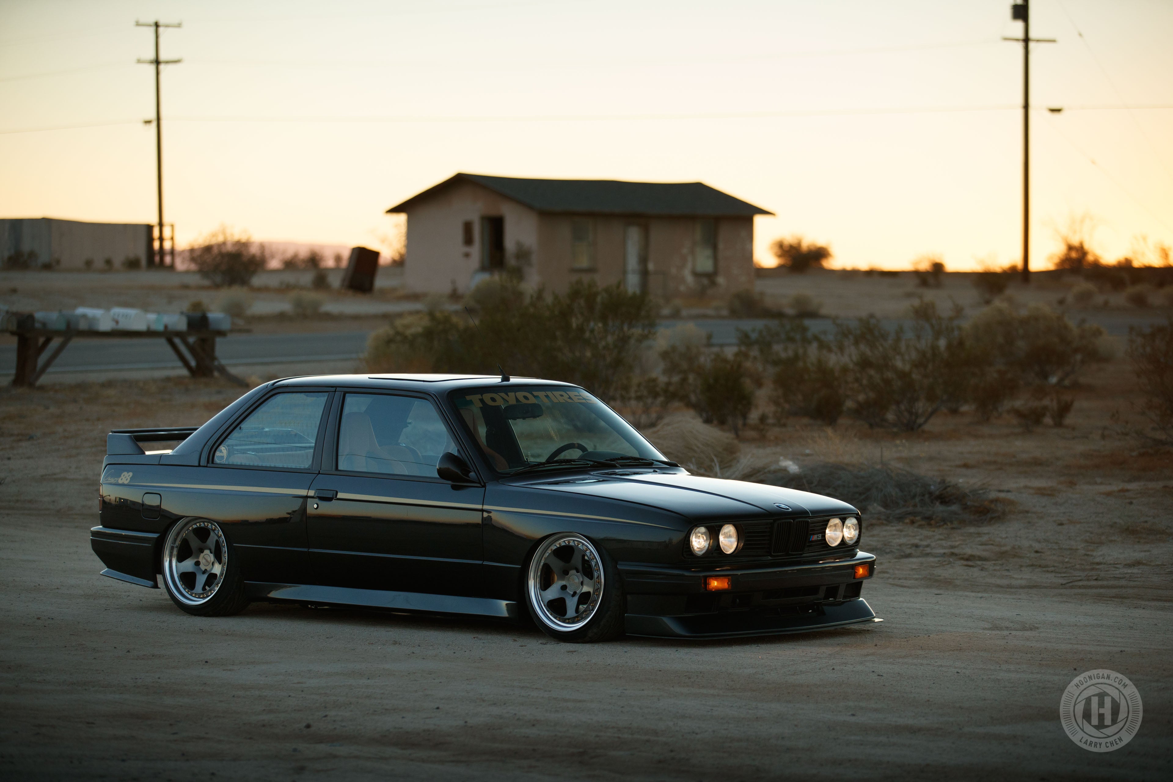 Crazy 88: 1988 BMW E30 M3 with Custom Rotiform Back in Action