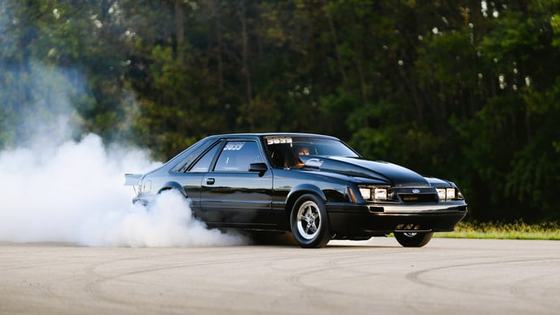 434 Windsor-Powered 1985 Ford Mustang Fox Body Bracket Car