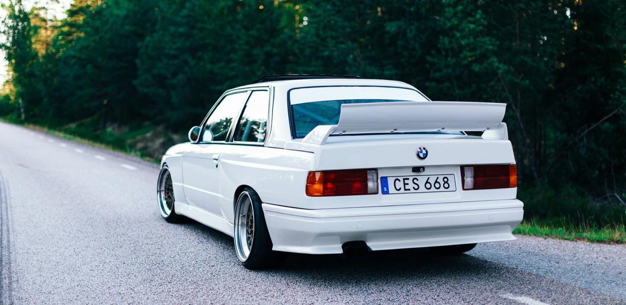 Turbocharged BMW M3 E30