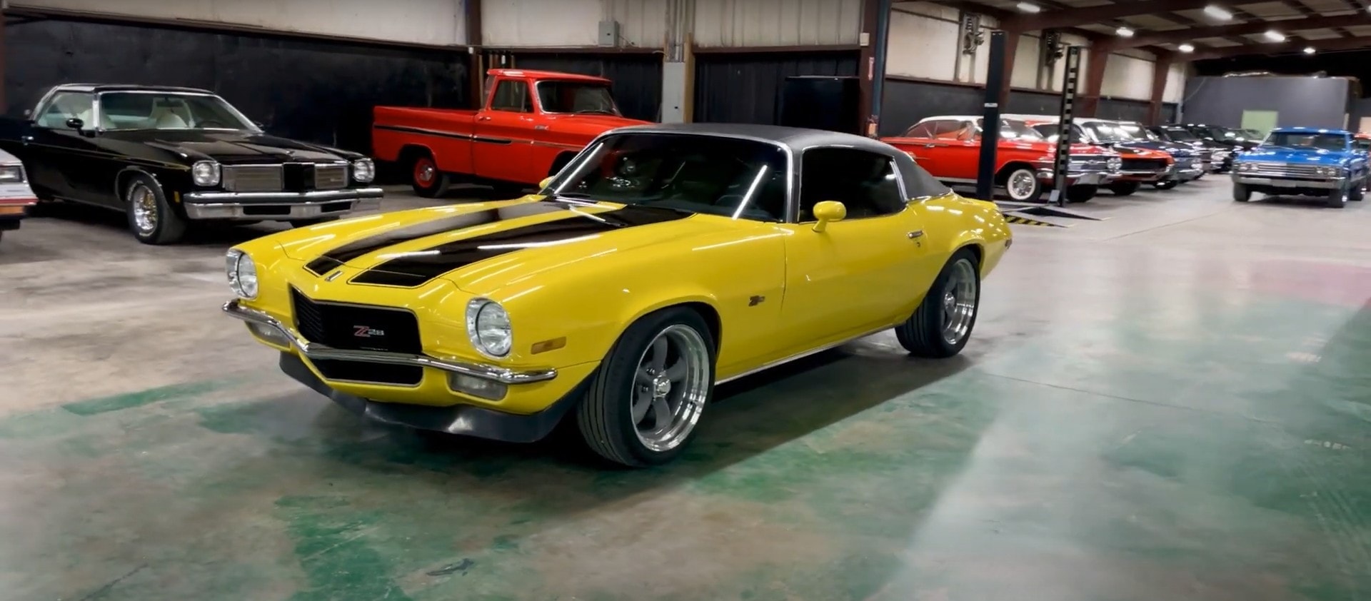 Restomod 1970 Chevy Camaro Z/28 with Modern Upgrades