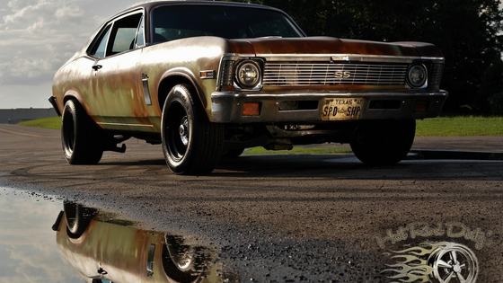 LS-Powered 1972 Chevrolet Nova SS with Patina Paint