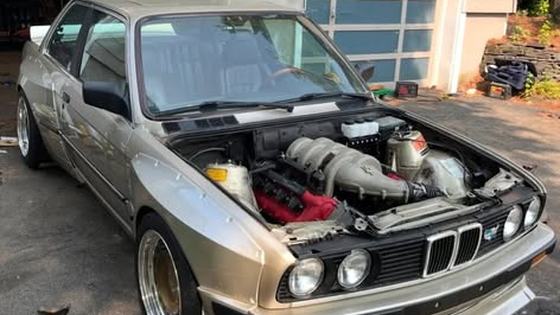 Maserati V8-Powered BMW E30 with Pandem Widebody