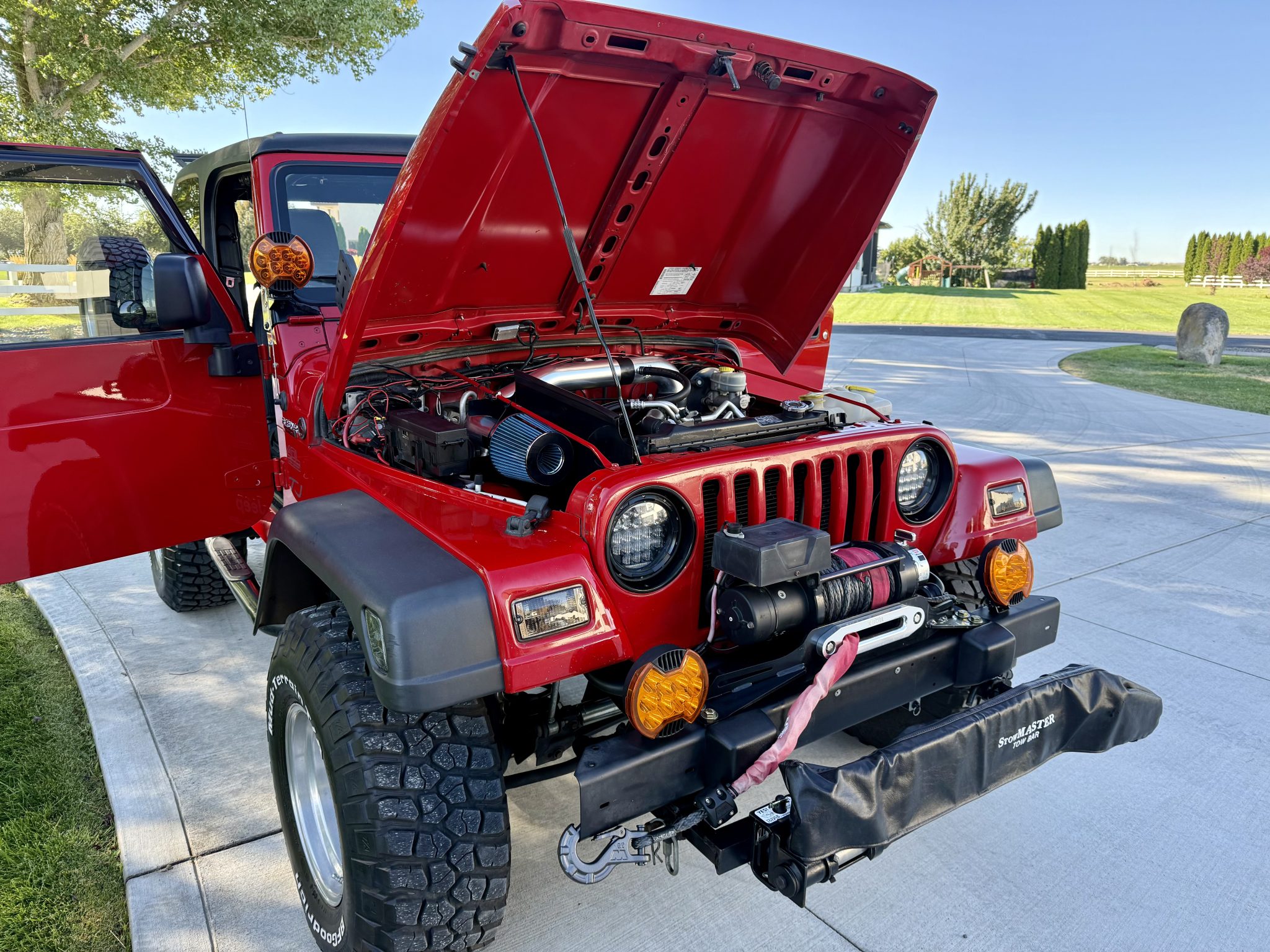 Modified 2004 Jeep Wrangler X 5-Speed
