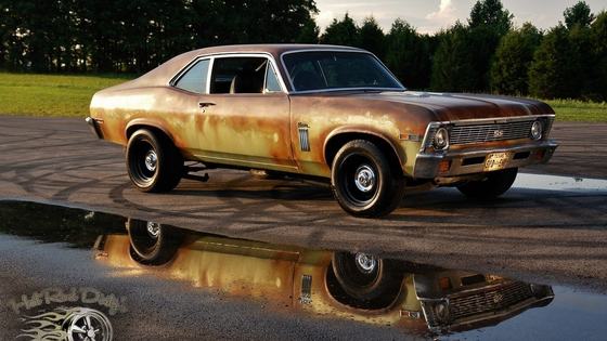LS-Powered 1972 Chevrolet Nova SS with Patina Paint