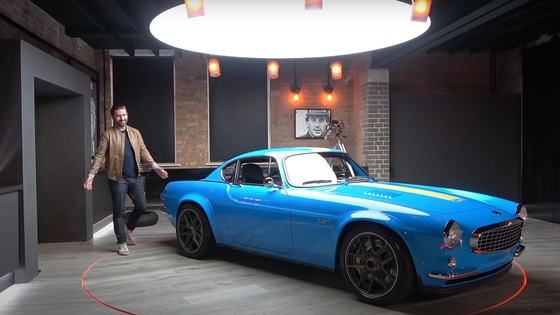 420hp Volvo P1800 Cyan Restomod