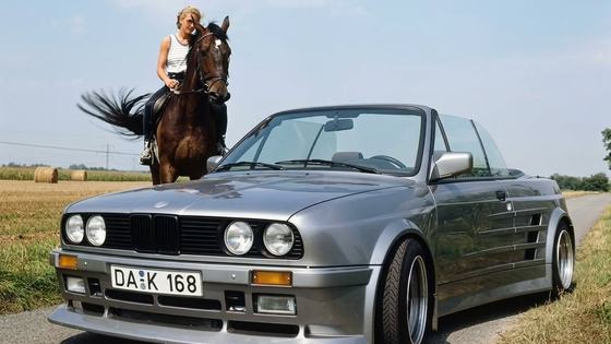 BMW E30 with Folger widebody kit