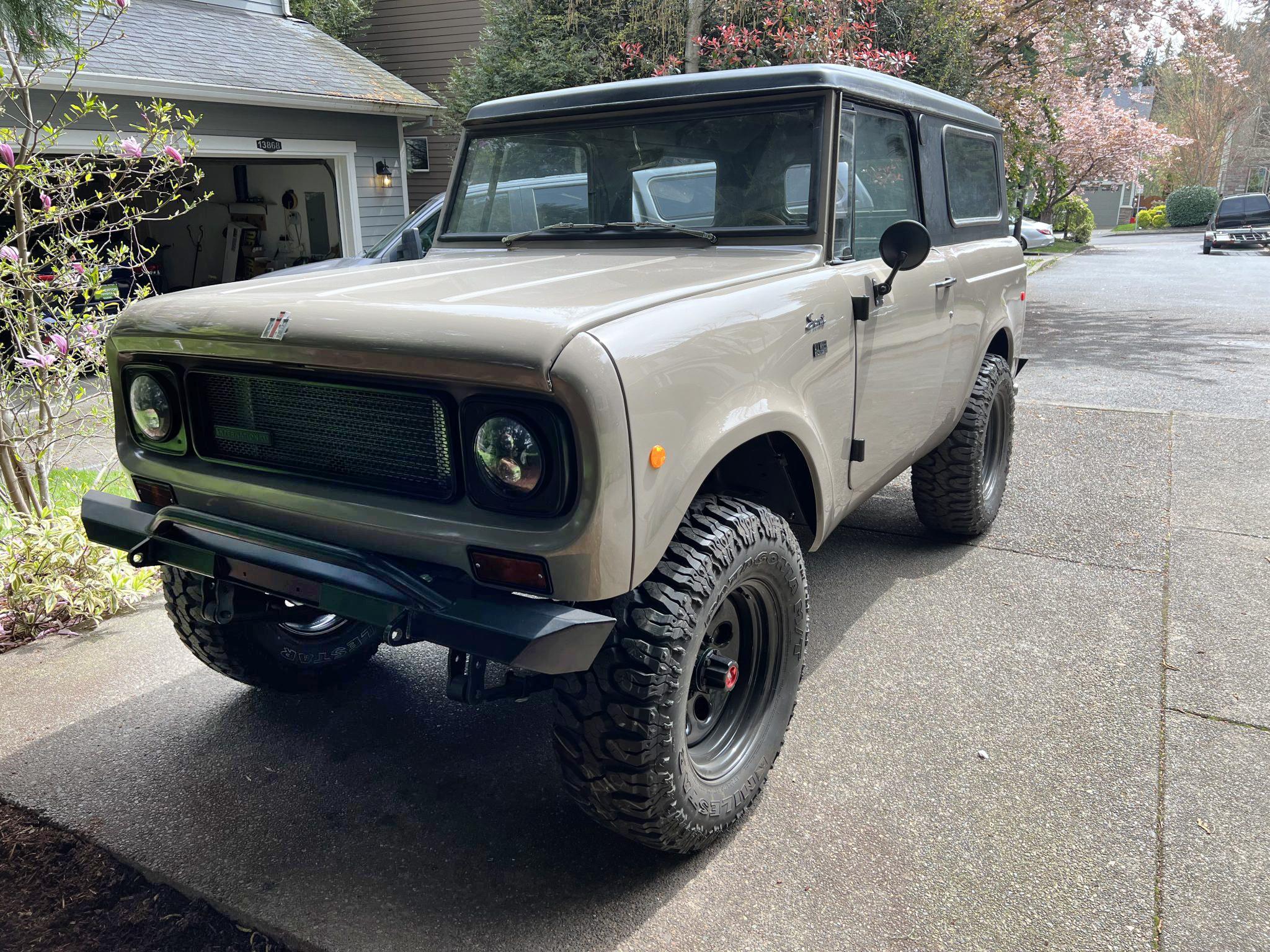 5.3L Vortec V8 1969 International Harvester Scout 800A