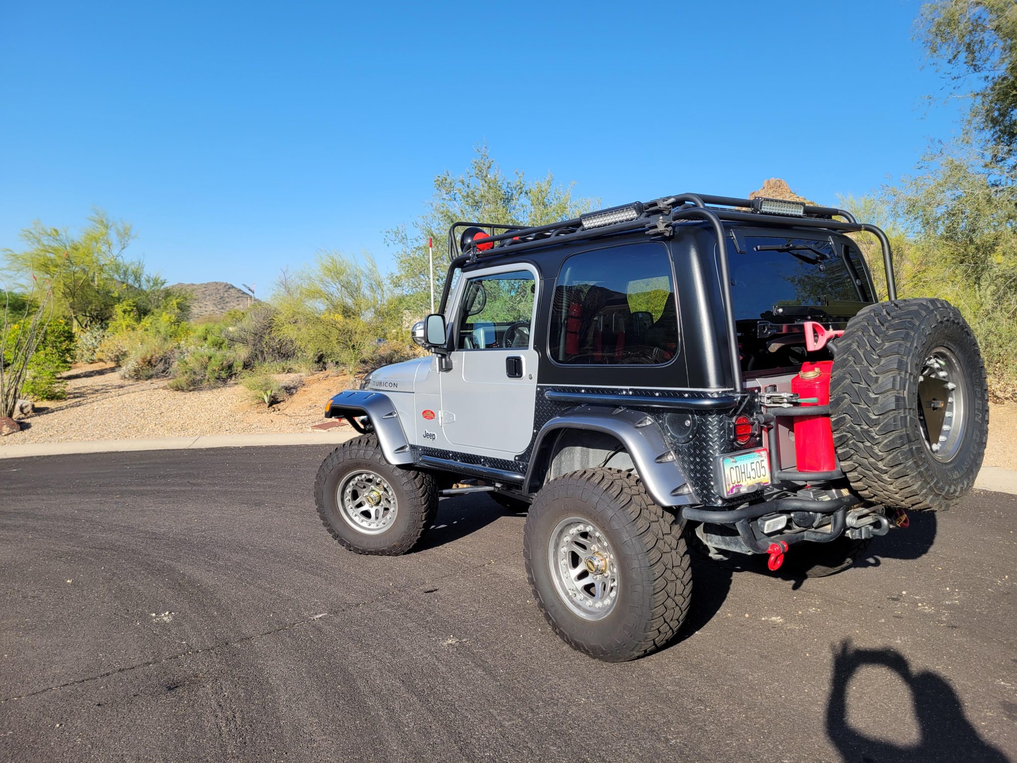 Modified Jeep Wrangler TJ Tomb Raider Edition