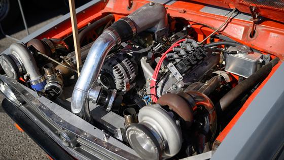 Twin-Turbo LS-Swapped 1972 Datsun 1200