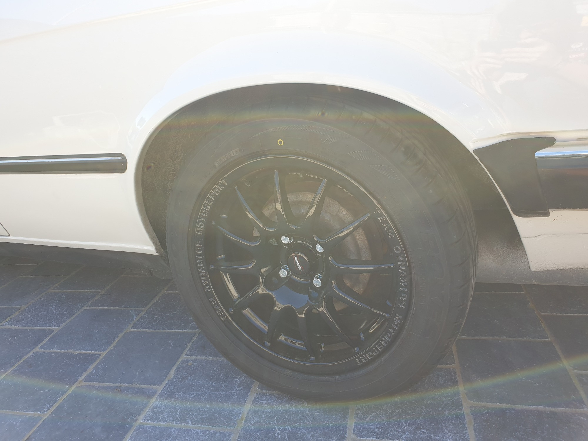 1986 BMW 3 Series with Team Dynamics Wheels