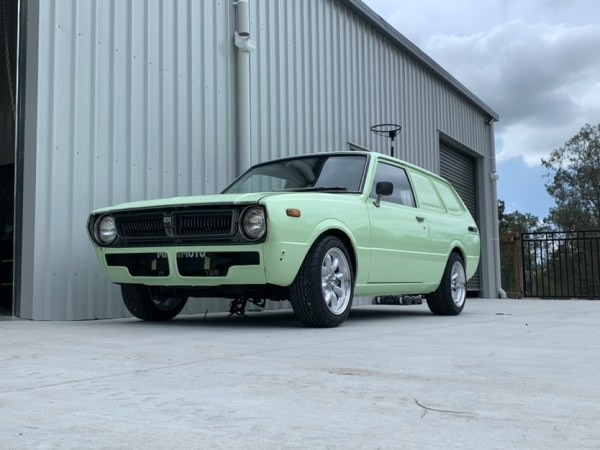 Turbocharged 4A-GE-Powered 1980s Toyota Corolla Panel Van