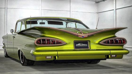 1959 Chevy Biscayne Restomod with Raceline Wheels