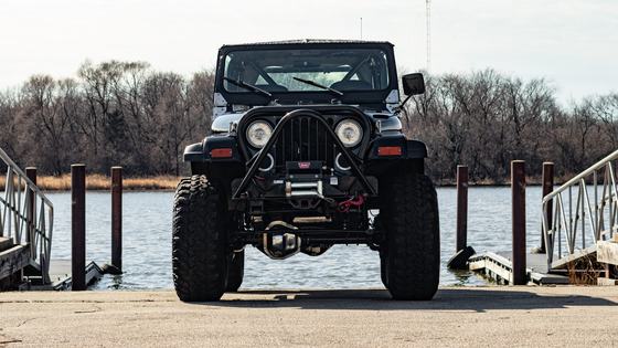 Modified 1987 Jeep CJ-7 "Bad Boy Jeep"