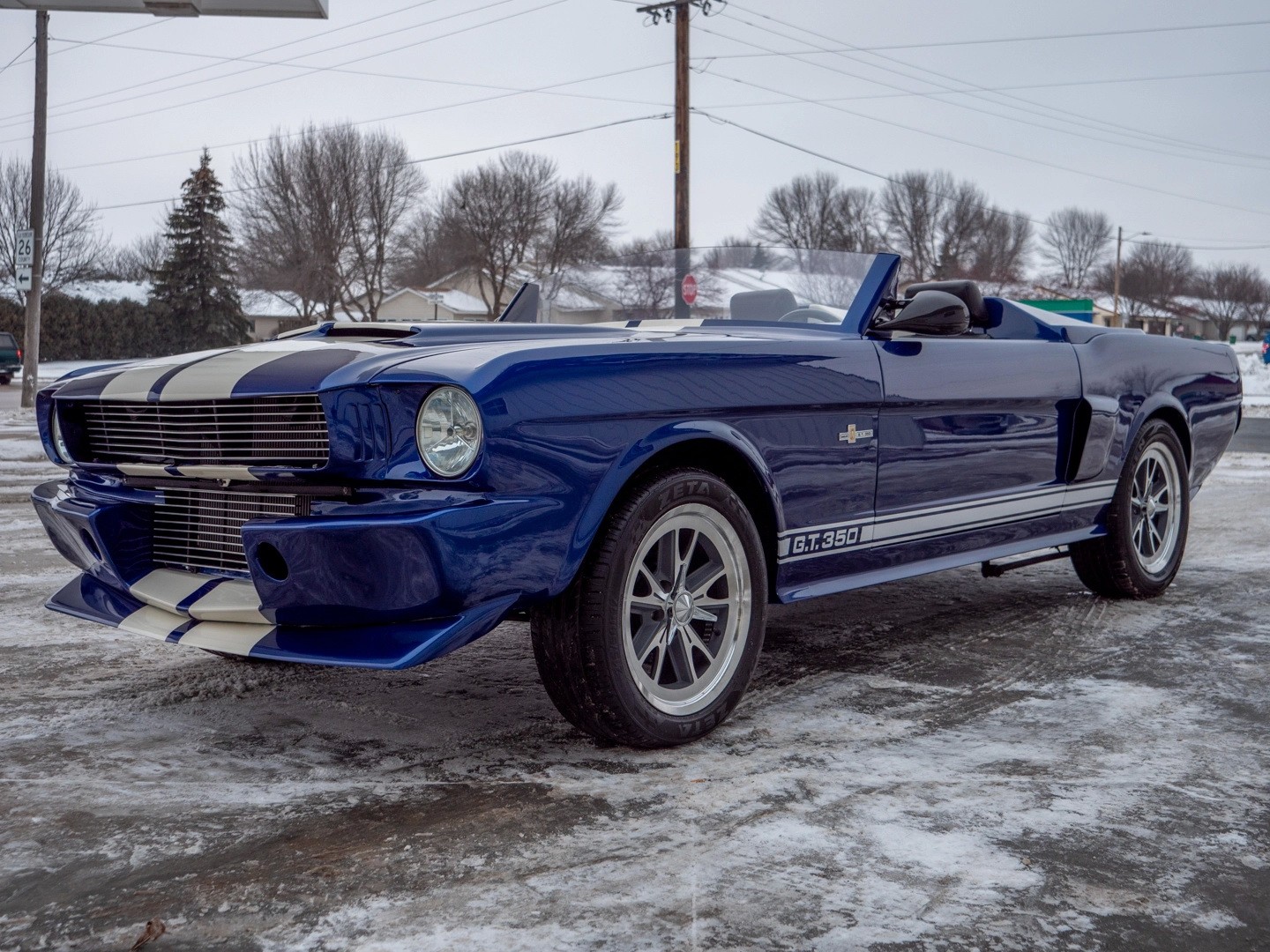 Roofless 1966 Ford Mustang Speedster Restomod