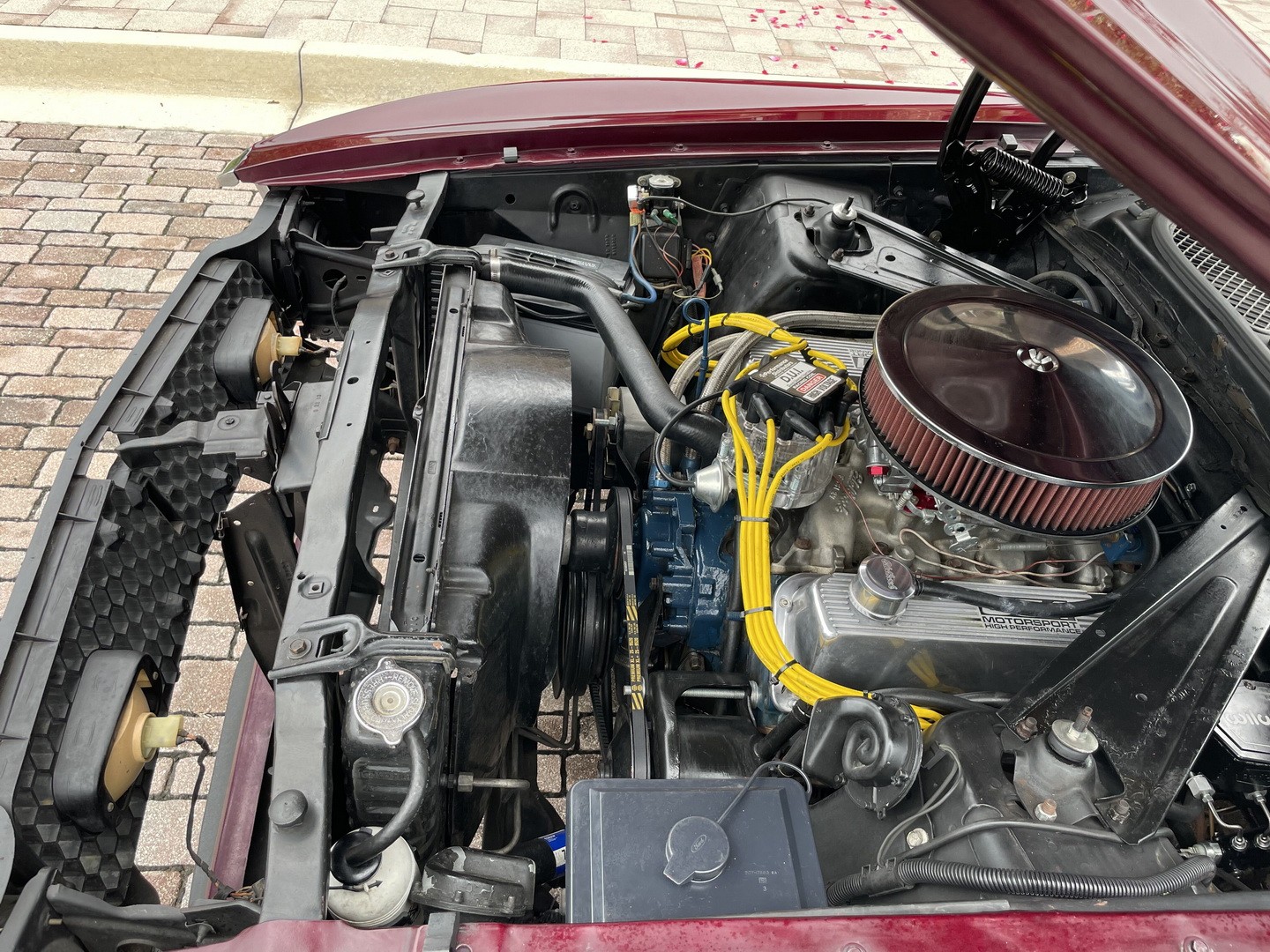 1971 Ford Mustang 351 Convertible with Burgundy Metallic Finish