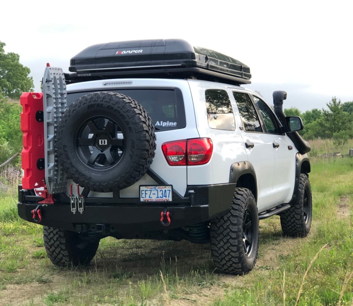 Modified 2008 Toyota Sequoia Overland Build