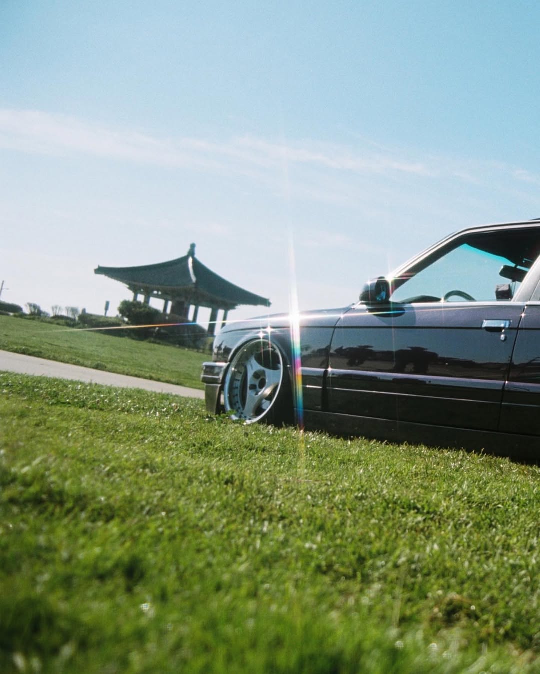 BMW E30 on Trispoke Wheels