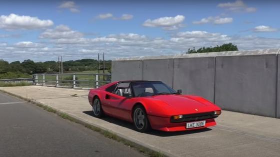 Tesla-Powered Ferrari 308 GTS